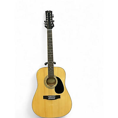 Used Mitchell D120s 12E Natural Acoustic Electric Guitar