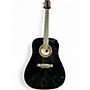Used Mitchell D150 BLACK Acoustic Guitar BLACK
