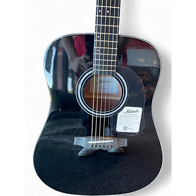 Used Mitchell D150 Black Acoustic Guitar
