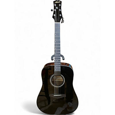Used Mitchell D150 Black Acoustic Guitar
