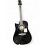 Used Mitchell D150BK Black Acoustic Guitar Black