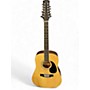 Used Mitchell DP120S Natural 12 String Acoustic Electric Guitar Natural