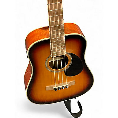 Used Mitchell EZB 2 Color Sunburst Acoustic Bass Guitar