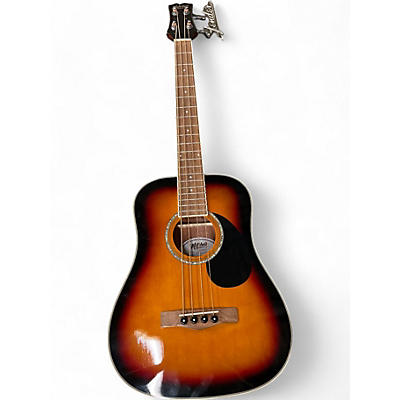 Mitchell Used Mitchell EZB 3 Color Sunburst Acoustic Bass Guitar