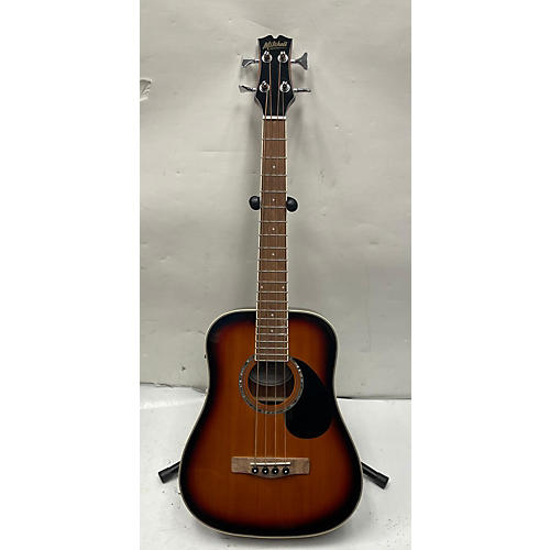 Mitchell Used Mitchell EZB Short Scale Acoustic Bass Guitar Sunburst