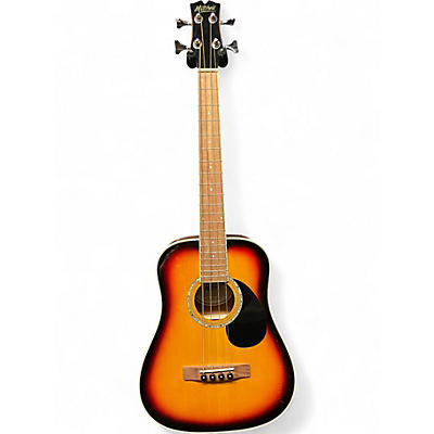Used Mitchell EZB Super Short-Scale 3 Tone Sunburst Acoustic Bass Guitar