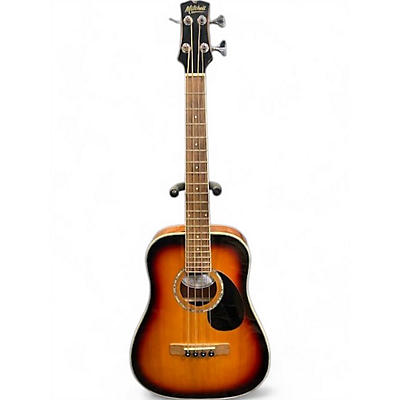 Mitchell Used Mitchell EZBSB 3 Color Sunburst Acoustic Bass Guitar