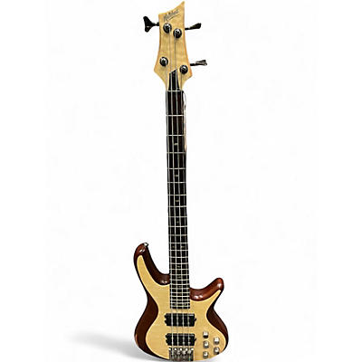 Used Mitchell FB700 Natural Electric Bass Guitar