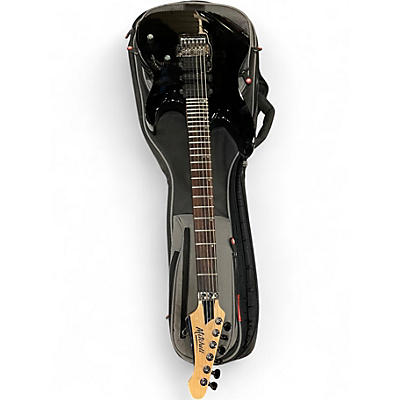 Used Mitchell HD400 Black Solid Body Electric Guitar