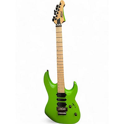 Used Mitchell HD400 Green Solid Body Electric Guitar