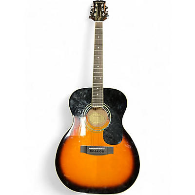 Used Mitchell M0-100S Vintage Sunburst Acoustic Guitar