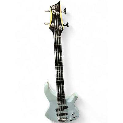 Used Mitchell MB100 Blue Electric Bass Guitar