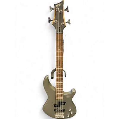 Used Mitchell MB100 CHARCOAL SATIN Electric Bass Guitar
