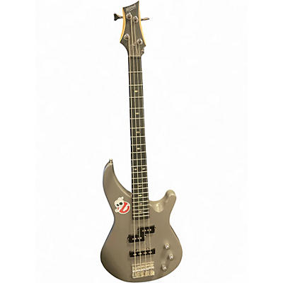 Used Mitchell MB100 Gray Electric Bass Guitar