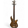 Used Mitchell MB100CS Gold Electric Bass Guitar Gold