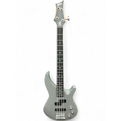 Used Mitchell MB100CS Gray Electric Bass Guitar