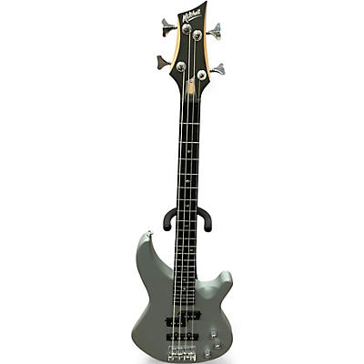 Used Mitchell MB100CS Gray Electric Bass Guitar