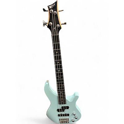 Used Mitchell MB100PB Powder blue Electric Bass Guitar
