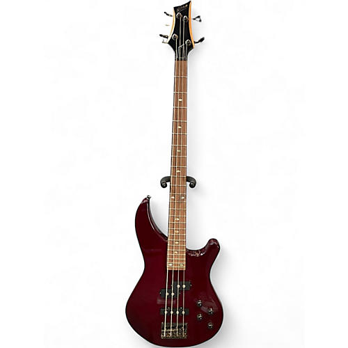 Used Mitchell MB200 CRIMSON RED Electric Bass Guitar CRIMSON RED