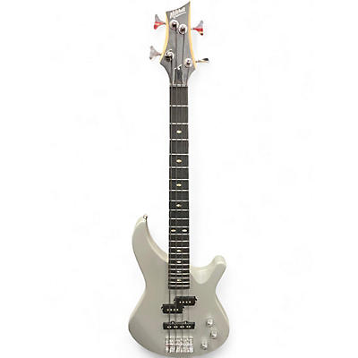 Used Mitchell MB200 Gray Electric Bass Guitar