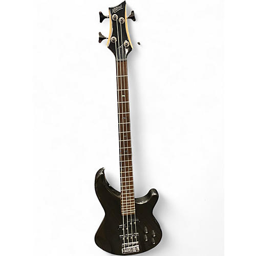 Used Mitchell MB200 Gun Metal Electric Bass Guitar Gun Metal