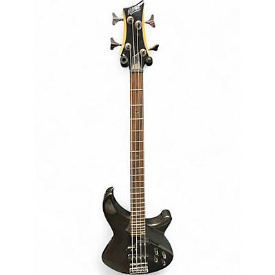 Used Mitchell MB200 Metal Gray Electric Bass Guitar