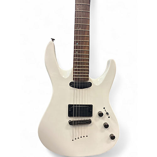 Used Mitchell MB200 WHITE Electric Bass Guitar WHITE