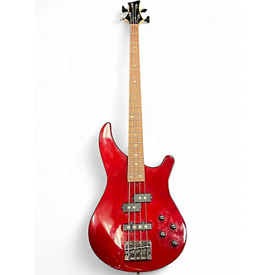 Used Mitchell MB200 Wine Red Electric Bass Guitar