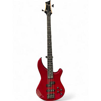 Used Mitchell MB200 red Electric Bass Guitar