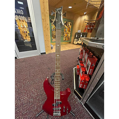 Used Mitchell MB20BR Dakota Red Electric Bass Guitar