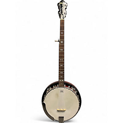 Used Mitchell MBJ200 5 String BROWN Banjo