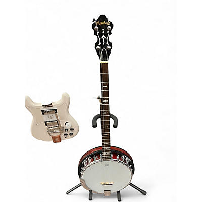 Used Mitchell MBJ200 5 String burst Banjo