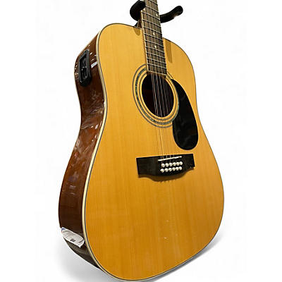 Used Mitchell MD-100S-12 Natural 12 String Acoustic Electric Guitar