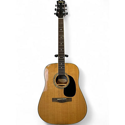 Used Mitchell MD100 Natural Acoustic Guitar