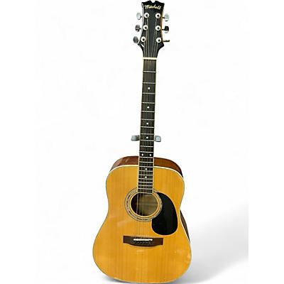 Used Mitchell MD100 Natural Acoustic Guitar
