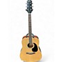 Used Mitchell MD100 Natural Acoustic Guitar Natural