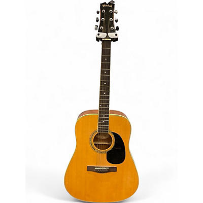 Used Mitchell MD100 Natural Acoustic Guitar