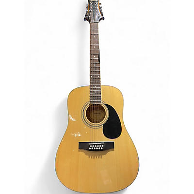 Used Mitchell MD100S12E Natural 12 String Acoustic Electric Guitar