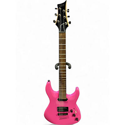 Used Mitchell MD200 Electric Pink Solid Body Electric Guitar