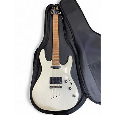 Used Mitchell MD200 Pearl White Solid Body Electric Guitar