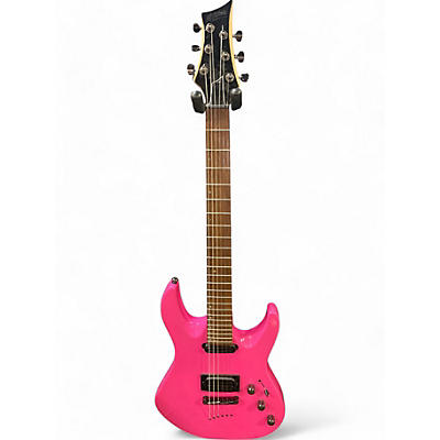 Mitchell Used Mitchell MD200 Pink Solid Body Electric Guitar