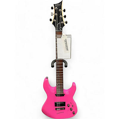 Mitchell Used Mitchell MD200 Pink Solid Body Electric Guitar