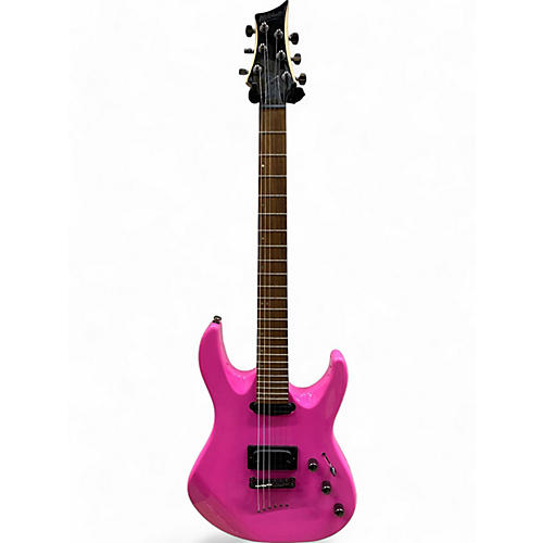 Mitchell Used Mitchell MD200 Pink Solid Body Electric Guitar Pink