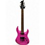 Used Mitchell Used Mitchell MD200 Pink Solid Body Electric Guitar Pink