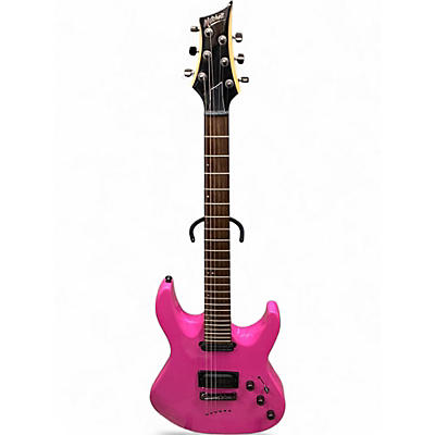 Used Mitchell MD200 Pink Solid Body Electric Guitar