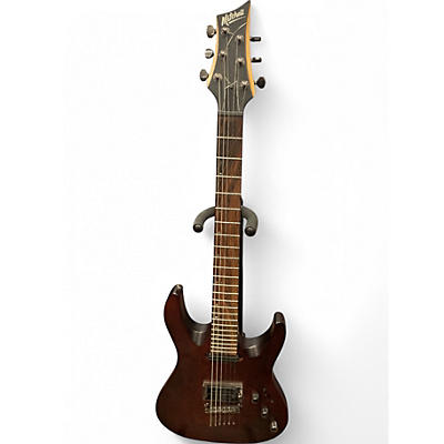 Used Mitchell MD300 Crimson Red Trans Solid Body Electric Guitar
