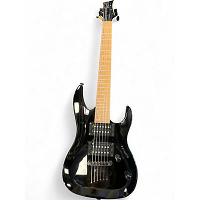 Used Mitchell MM100 Black Solid Body Electric Guitar