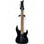 Used Mitchell MM100 Mini Black Solid Body Electric Guitar Black