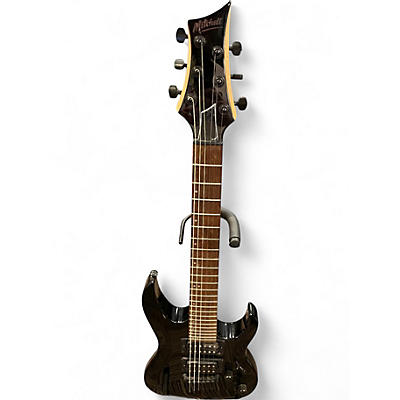 Used Mitchell MM100 Mini Black Solid Body Electric Guitar