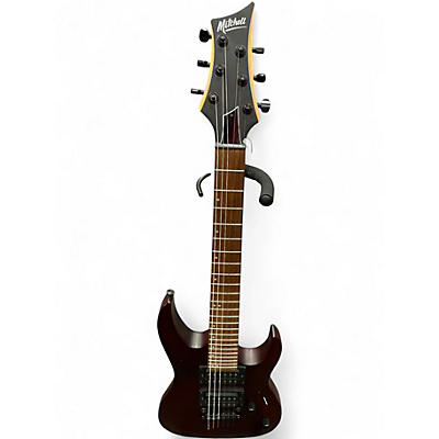 Used Mitchell MM100 Mini Midnight Wine Solid Body Electric Guitar